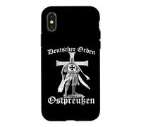 Custodia per iPhone X/XS Cavalieri tedeschi della Prussia orientale Crociati