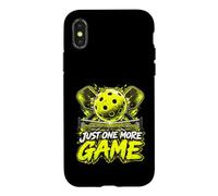 Custodia per iPhone X/XS C'è Vita Oltre Pickleball 1 Più Gioco Divertente Dink