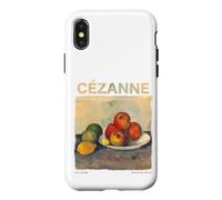 Custodia per iPhone X/XS Cézanne Natura Morta Mele Pittura Classica Opera D'arte Grafica