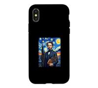 Custodia per iPhone X/XS Charles Baudelaire Autore Autore Francese