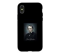Custodia per iPhone X/XS Charles Baudelaire Autore Autore Francese