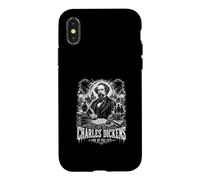 Custodia per iPhone X/XS Charles Dickens Nebbia Della Città Romanzo Classico