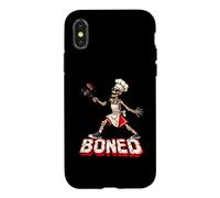 Custodia per iPhone X/XS Chef Cook Baker Cucina Cucina Retro Cool Feriti Lesioni