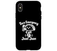 Custodia per iPhone X/XS Chiamata di emergenza Taco 9 Juan Juan