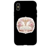 Custodia per iPhone X/XS Chirurgo Plastica Donna Ricostruttiva Chirurgia Estetica Medico