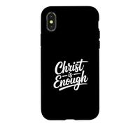 Custodia per iPhone X/XS Christ Is Enough