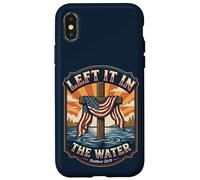 Custodia per iPhone X/XS Christian American Baptism Let It In The Water Matthew 28