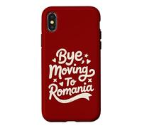 Custodia per iPhone X/XS Ciao, Trasferirsi in Romania