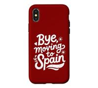 Custodia per iPhone X/XS Ciao, trasferirsi in Spagna