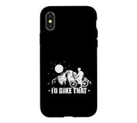Custodia per iPhone X/XS Ciclismo I'd Bike That Freedom su due ruote