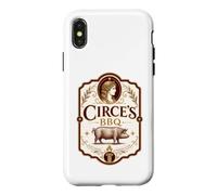 Custodia per iPhone X/XS Circe's BBQ Mitologia greca Pitmaster Odyssey Umorismo