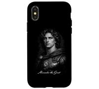 Custodia per iPhone X/XS Classical Warrior Ritratto Alessandro Magno