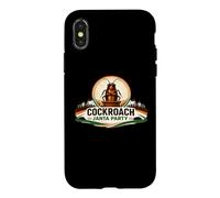 Custodia per iPhone X/XS Cockroach Janta Party CJP Political Satire Design