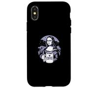 Custodia per iPhone X/XS Coffee Lover Famous Art Espresso Latte Cafe Kaffee