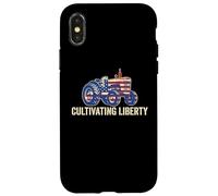 Custodia per iPhone X/XS Coltivare la raccolta agricola patriottica della libertà