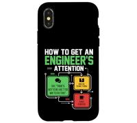 Custodia per iPhone X/XS Come attirare l'attenzione di un ingegnere divertente scherzo ingegnere