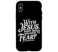 Custodia per iPhone X/XS Con Gesù che cosa dobbiamo temere San Teodora Guerin