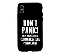 Custodia per iPhone X/XS Consulente Comunicazione