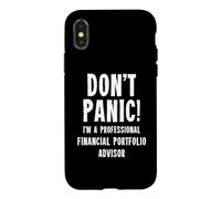 Custodia per iPhone X/XS Consulente di portafoglio finanziario