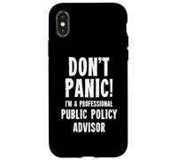 Custodia per iPhone X/XS Consulente per le politiche pubbliche