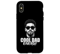 Custodia per iPhone X/XS Cool Dad Energy Moderno Elegante Padre Vibes