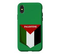 Custodia per iPhone X/XS Cool Palestine Flag in the Pocket, I Love Palestine Graphic