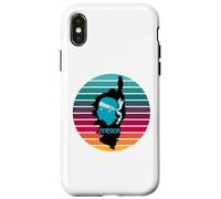 Custodia per iPhone X/XS Corsica Isola Francia con testa pirata Corsica