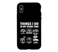 Custodia per iPhone X/XS Cose che faccio tempo libero ATV Rider Design