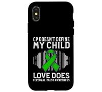 Custodia per iPhone X/XS CP Cerebral Palsy Awareness For Parents CP Awareness Dad Mom