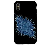Custodia per iPhone X/XS CPU Film di fantascienza Tees Circuiti G omputing