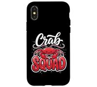 Custodia per iPhone X/XS Crab Squad Frutti Di Mare