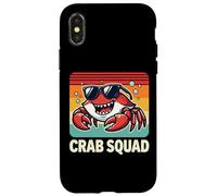Custodia per iPhone X/XS Crab Squad Frutti Di Mare