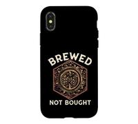 Custodia per iPhone X/XS Craft Beer Homebrewer Brewed Not Bought