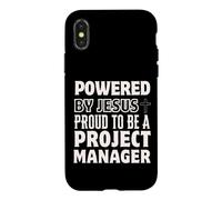 Custodia per iPhone X/XS Creato da Jesus Proud come Project Manager Christian