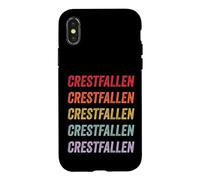 Custodia per iPhone X/XS Crestfallen