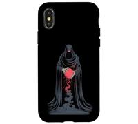 Custodia per iPhone X/XS Crimson Orb Warden - Opera d'arte dell'entità ombra
