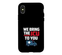 Custodia per iPhone X/XS Critical Care Paramedic Advanced EMT ALS Identità