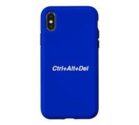 Custodia per iPhone X/XS Ctrl+Alt+Canc