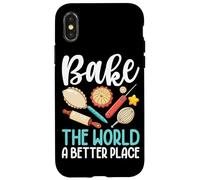 Custodia per iPhone X/XS Cuocere il mondo un posto migliore