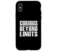 Custodia per iPhone X/XS CURIOSO OLTRE I LIMITI esplorazione della corsa spaziale mondi alieni