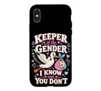 Custodia per iPhone X/XS Custode del genere che conosco e tu non conosci Stork Baby