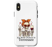 Custodia per iPhone X/XS Cute Women's It's Wine O'clock in Tennessee