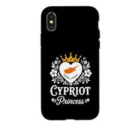 Custodia per iPhone X/XS Cypriot Princess Cyprus Flag Proud Cypriot Girl
