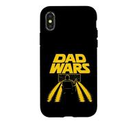 Custodia per iPhone X/XS Dad Wars Sci-Fi Parody for Fathers