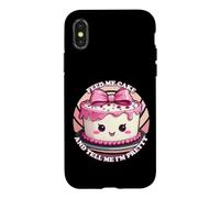 Custodia per iPhone X/XS Dammi una torta e dimmi che sono carina