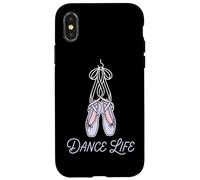 Custodia per iPhone X/XS Dance Life Ballerina Balletto Studio Performance Dancer