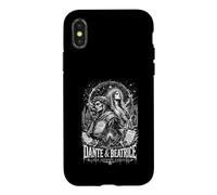 Custodia per iPhone X/XS Dante E Beatrice Amore Ascende Paradiso