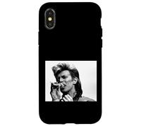 Custodia per iPhone X/XS David Bowie Glass Spider Tour Era Live 1987
