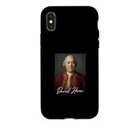 Custodia per iPhone X/XS David Hume Filosofo Scozia