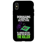 Custodia per iPhone X/XS Debugging Is Being The Detective Programmer Code